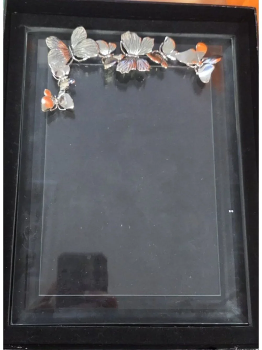 Vintage Giovanni Raspini 800 Silver Seashell Picture Frame Italy 9.5